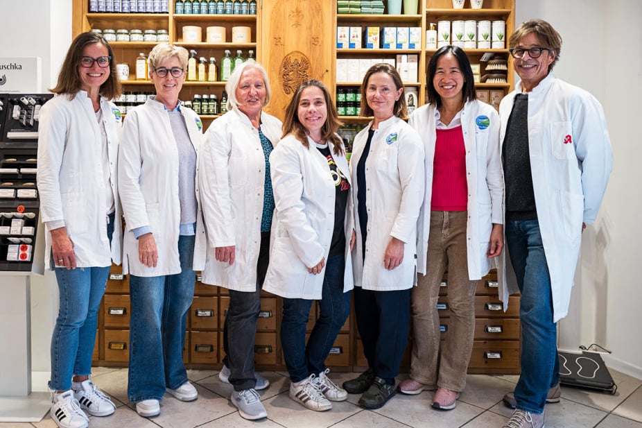 Das TCM-Team am Tegernsee in der Wallberg Apotheke